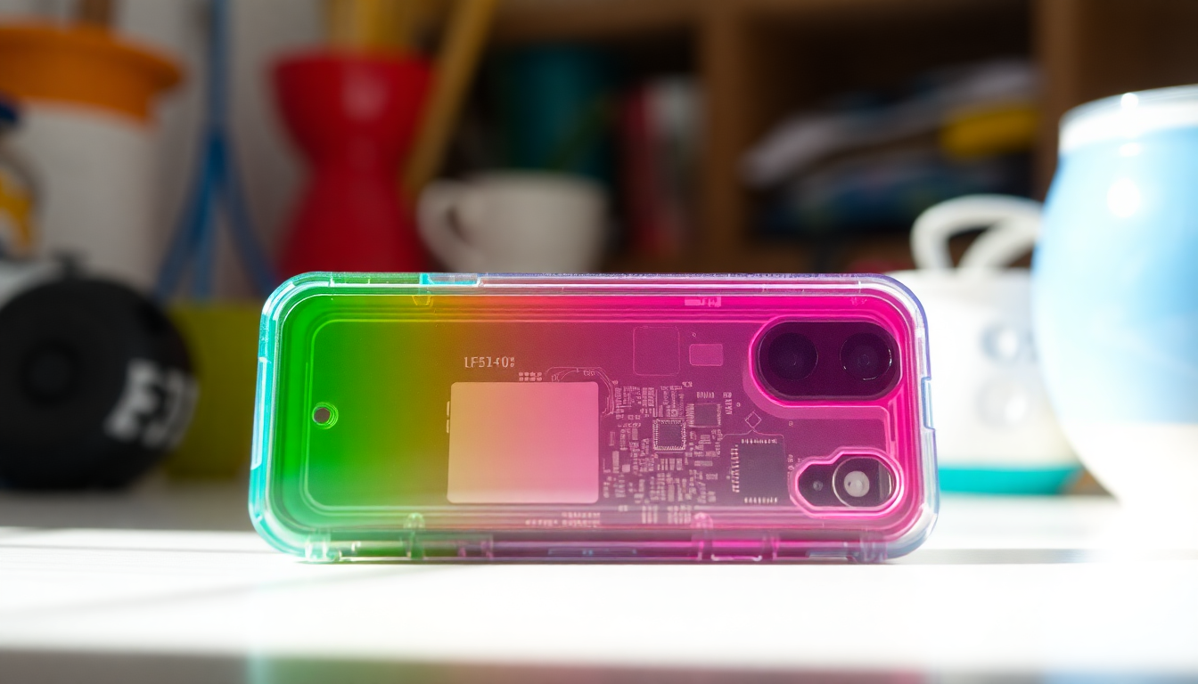 Mijn telefoonhoesje verkleurt, wat kan ik doen?