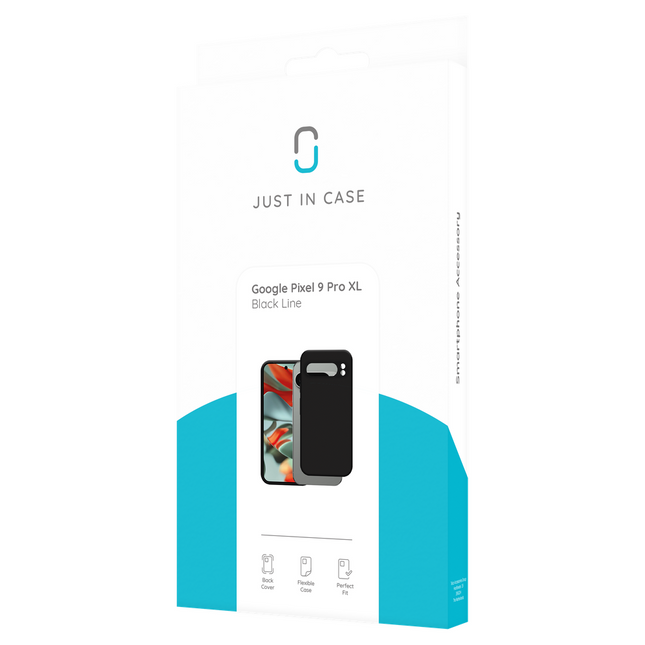 Zachte TPU Hoes voor Google Pixel 9 Pro XL - Zwart