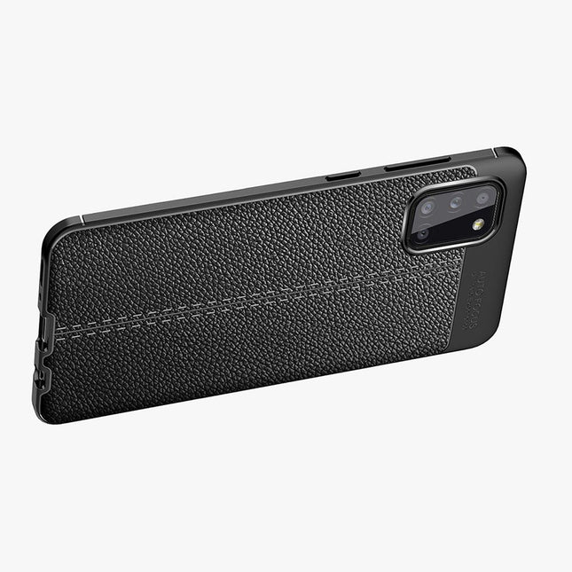 Zwarte TPU Hoes voor Samsung Galaxy A02s - Soft Design